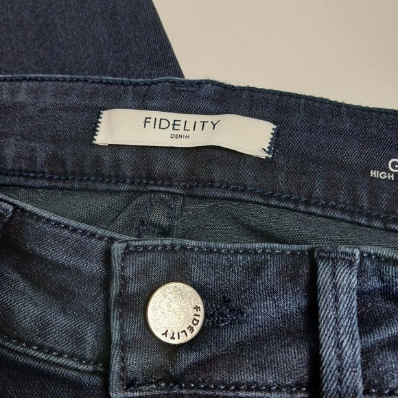 Fidelity Denim Gwen High Rise Skinny Jeans - Picture 7 of 11